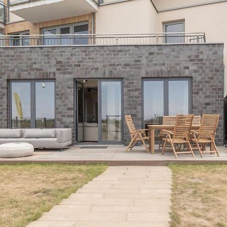 Luxus Meerblick Strand & Sauna & Garten & Heimkino Glowe Ngoại thất bức ảnh