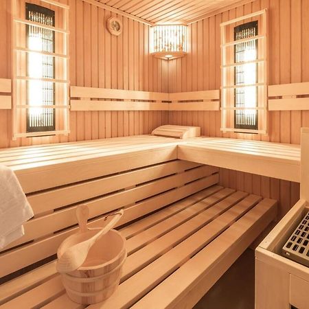 Luxus Meerblick Strand & Sauna & Garten & Heimkino Glowe Ngoại thất bức ảnh