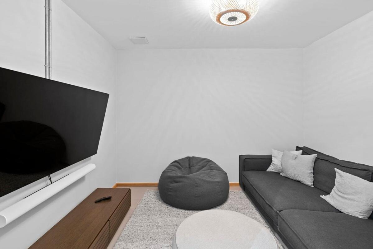 Luxus Meerblick Strand & Sauna & Garten & Heimkino Glowe Ngoại thất bức ảnh