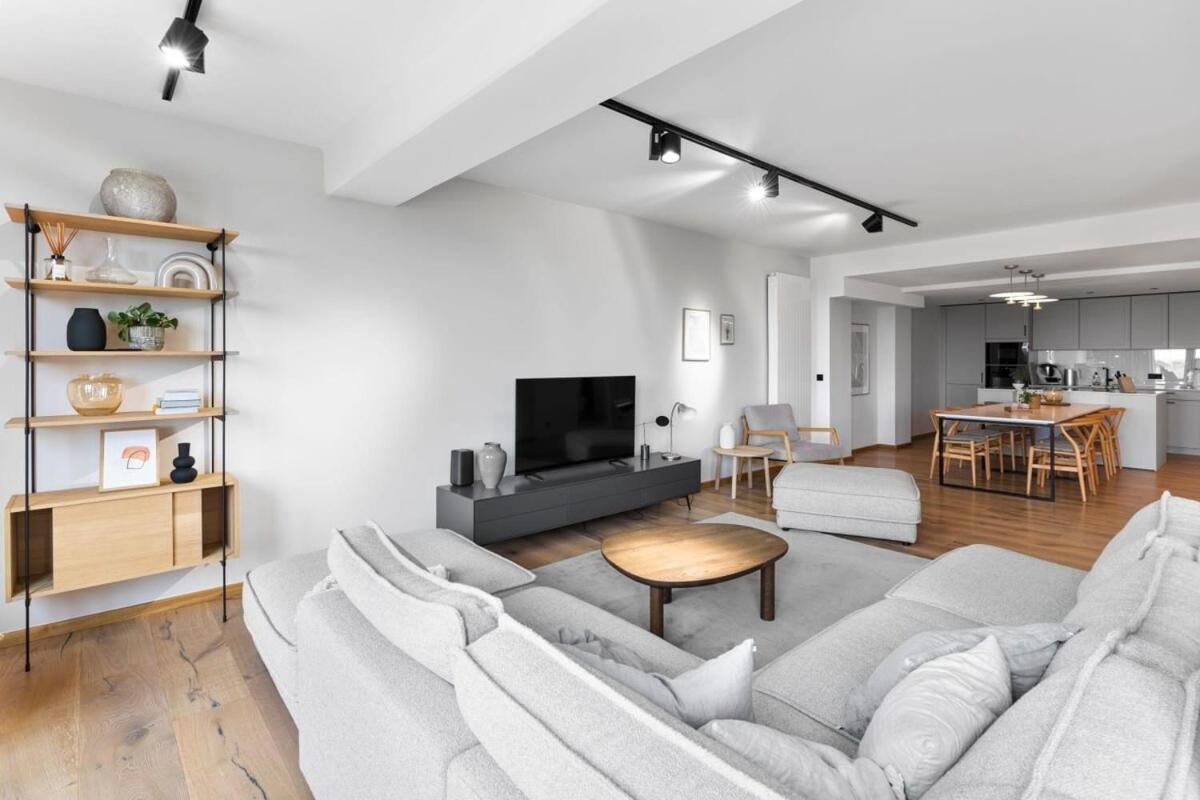 Luxus Meerblick Strand & Sauna & Garten & Heimkino Glowe Ngoại thất bức ảnh